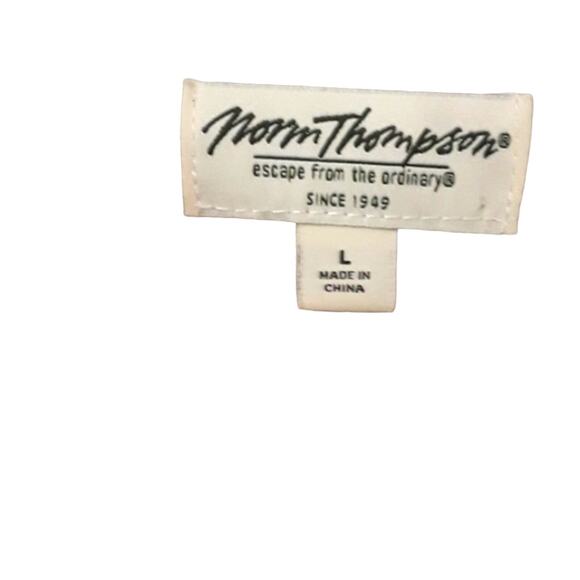 Womens Sz L Gray Pearl Button Y2K Quiet Luxury Business Casual Cowl Neck Sweater - Picture 3 of 8